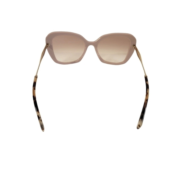 Prada Alabaster Pink Butterfly Frame Brown Crystal Gradient Sunglasses PR 03YS main image 7